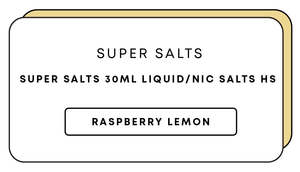 Super Salts 30mL E-Liquid HS