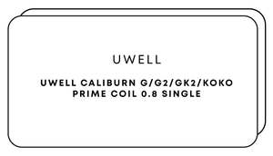 Uwell Caliburn G/G2/GK2/Koko Prime Coil 0.8 Single