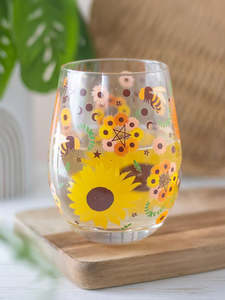 Summer Solstice Stemless Glass