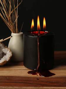 Vampire Tears Pillar Candle 7.5 cm