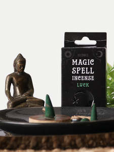 Magic Spell: Magic Spell Incense Cones - Green Tea Luck