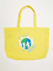 Brand Afends Men: Playtime - Hemp Oversized Tote Bag