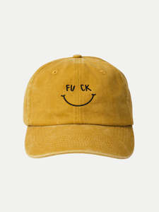 Brand Threadheads Men: Fu Ck Smiley Cap