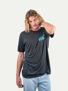 Brand Cosmic Hemp Women: Unisex Organic Hemp Bamboo Print Tee