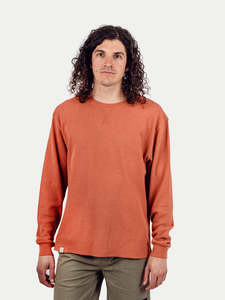 Unisex Organic Hemp Waffle L/S Tee