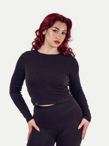Organic Hemp Bamboo Ribbed L/S Tee
