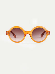 Brand Unity Women: Round 80's Mod Sunglasses