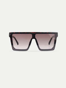 Flat Top Oversized Sunglasses