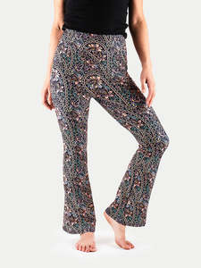 Festival Flared Printed Leggings
