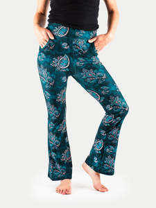 Festival Flared Printed Leggings