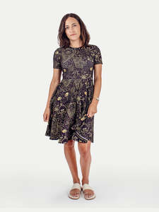 Festival Short Sleeve Dress