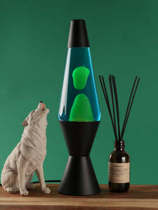 Liquid Lamp Black / Blue / Yellow