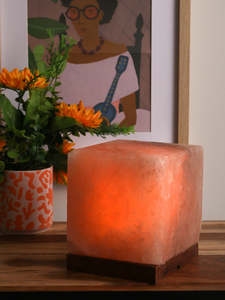Salt Lamp Cube Shape 2-3kg