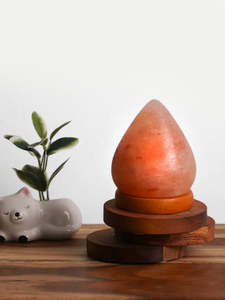 Salt Lamp USB Teardrop shape
