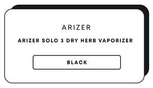 Portable: Arizer Solo 3