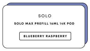 Solo Max Prefill 16mL 14k Pod