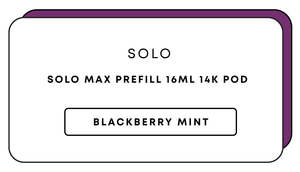 Solo Max Prefill 16mL 14k Pod