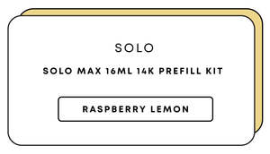 Solo Max 16mL 14k Prefill Kit