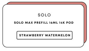 Solo Max Prefill 16mL 14k Pod