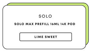 Solo Max Prefill 16mL 14k Pod