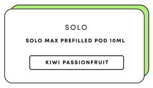 Solo Max Prefill 10mL Pod