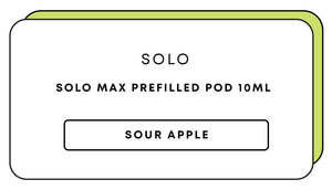 Solo Max Prefill 10mL Pod