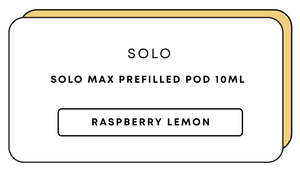 Solo Max Prefill 10mL Pod