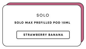Solo Max Prefill 10mL Pod