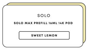 Solo Max Prefill 16mL 14k Pod