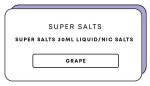 Super Salts 30mL E-Liquid