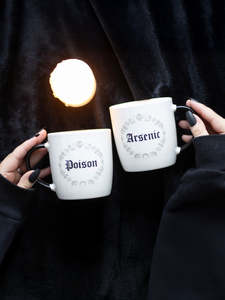 Poison and Arsenic Couples Mug Set