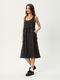 Dusk - Hemp Seersucker Check Midi Dress