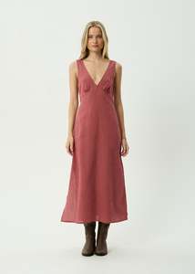 Tully - Seersucker Maxi Dress