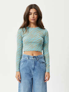 Adi - Recycled Ribbed Long Sleeve Top