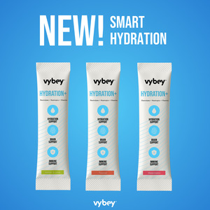 Vybey Powders For Homepage: vybey Smart Hydration+ | Electrolytes + Nootropics + Prebiotics