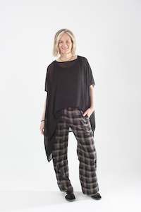 Shirts & Tops: Drape Top - Black or Navy