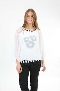 Erica Top: Erica Top - White