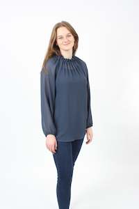 Emily Top: Emily Top - Denim Blue