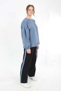 Mila Sweater: Mila Sweater - Marine - Pre Order