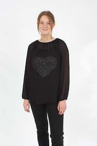 Eva Top: Eva Top - Black - Pre Order