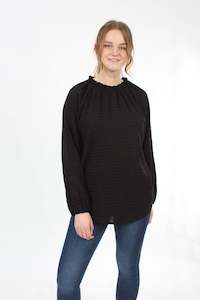 Willow Top - Black - Pre-Order