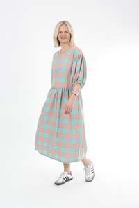 Lilly Dress: Lilly Dress - Check