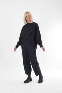 Latest: Cross Over Jumper - Navy