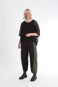 Latest: Hadley Pants - Black Khaki