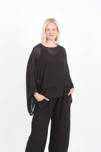 Latest: Ada Top - Black - Pre Order