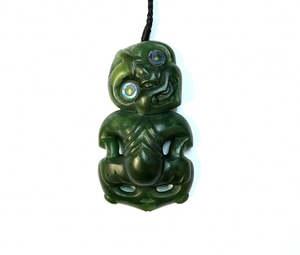 Authentic Pounamu: Hei Tiki - N201DXQJ