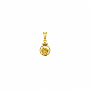 Gold Bezels: Small 14ct Gold Pendant