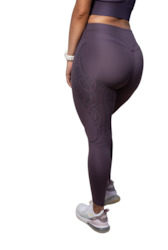 Frontpage: Purple Puhoro Leggings