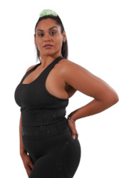 Frontpage: Black Performance Bra