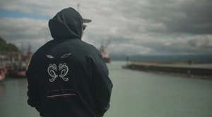 Hoodies: Wai-Tai Navy Tipua Hoodie